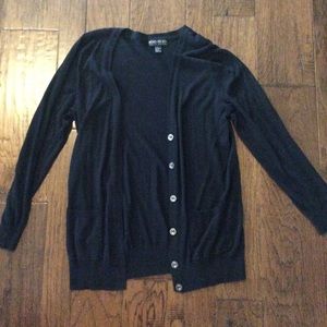 Black Cardigan Size 1X